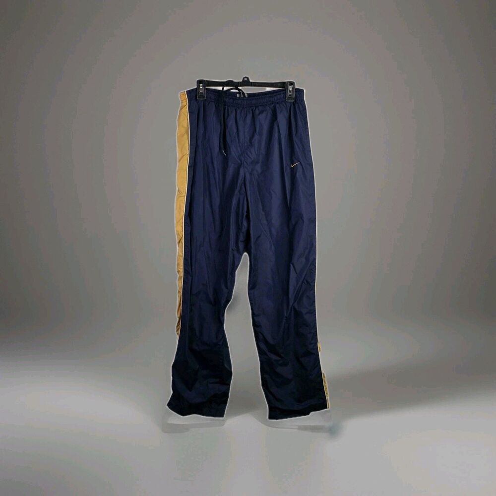 Vintage Nike Men's XL Navy Blue & Gold Windbreaker Set - Picture 9 of 12